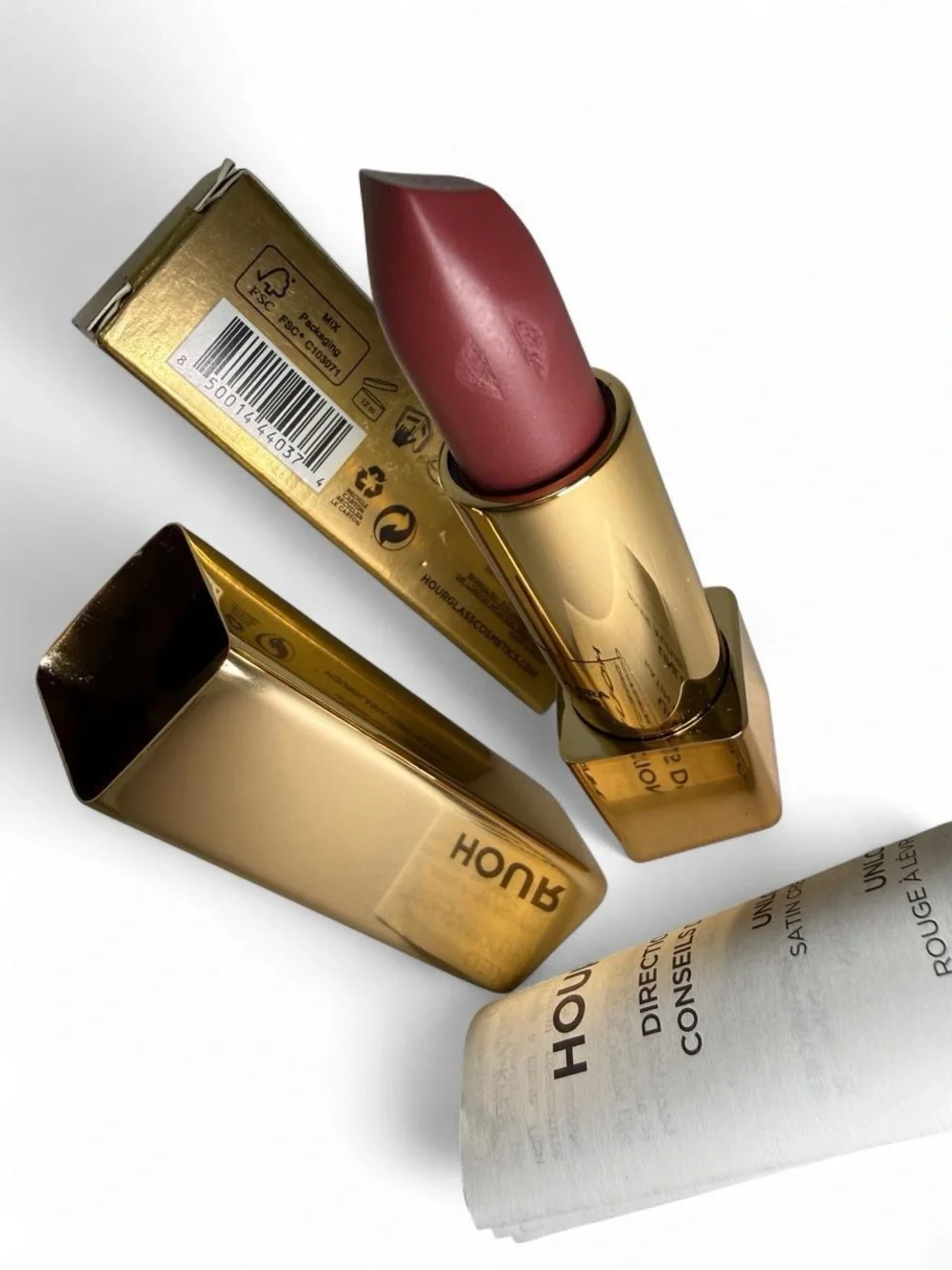 Hourglass Satin Creme Lipstick-Flora-NIB